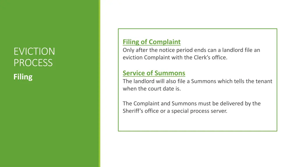 filing of complaint only after the notice period