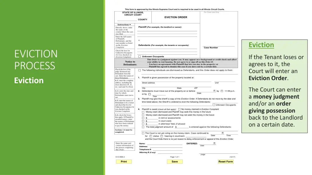 this form is approved by the illinois supreme