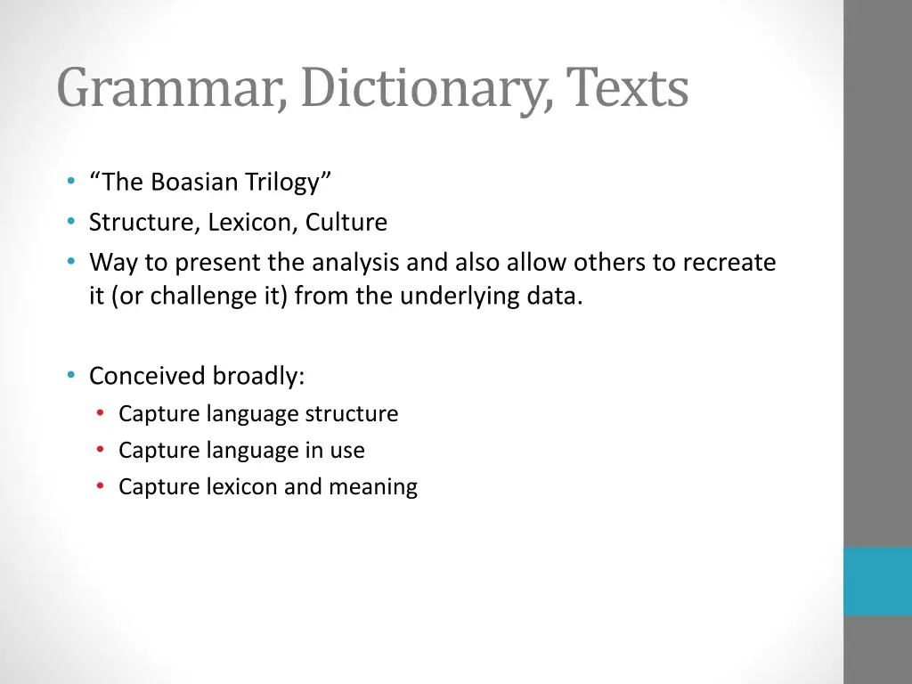 grammar dictionary texts