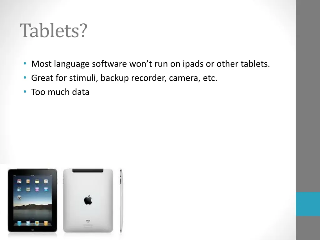 tablets