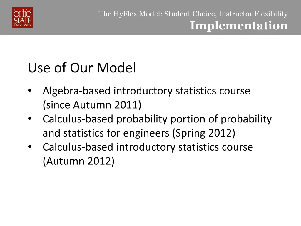 the hyflex model student choice instructor 12