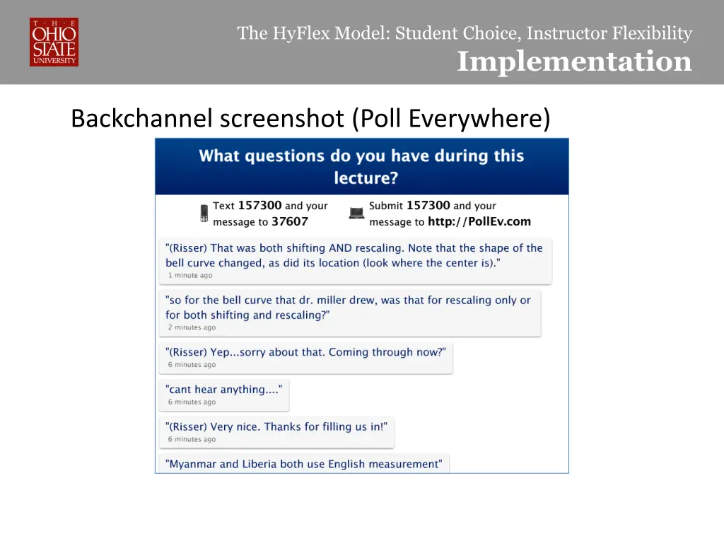 the hyflex model student choice instructor 14