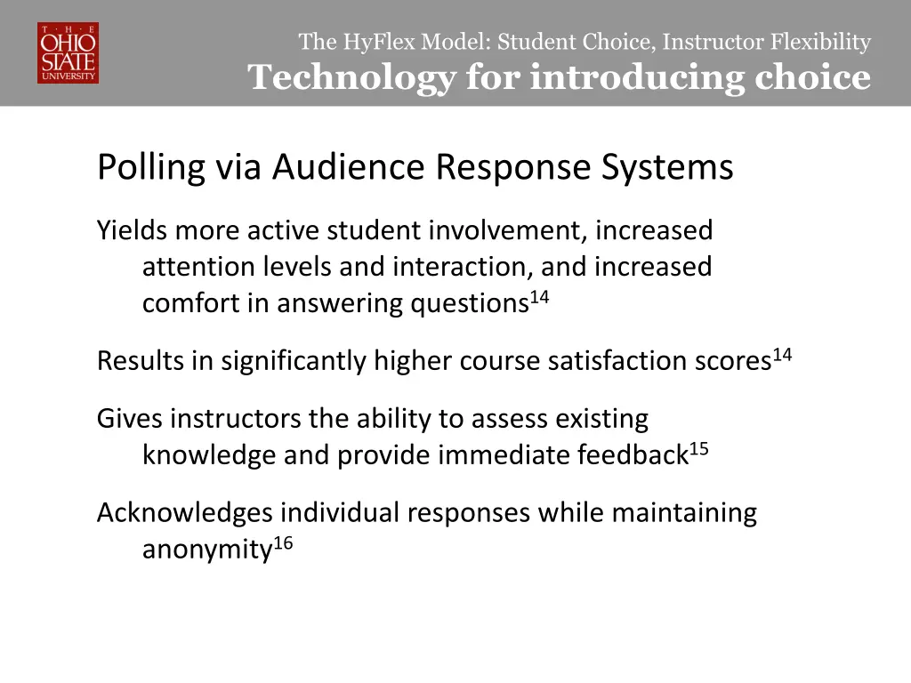 the hyflex model student choice instructor 7