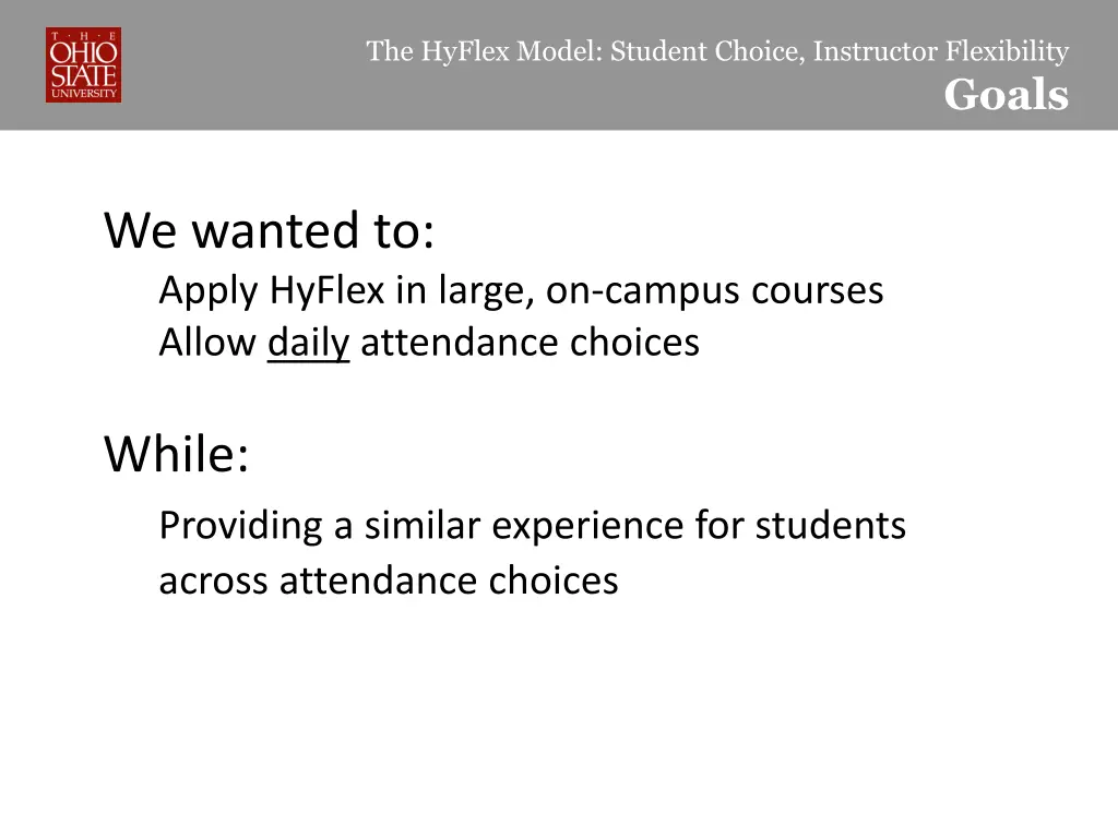 the hyflex model student choice instructor 9