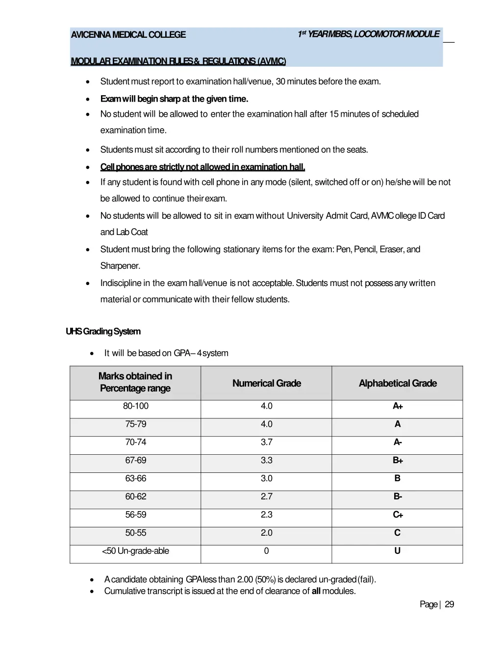 1 st year mbbs locomotormodule 26