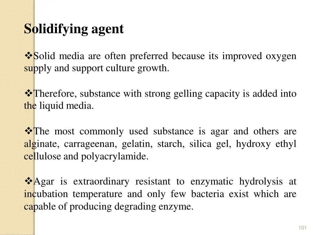 solidifying agent