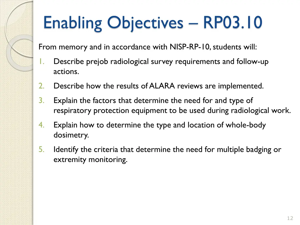 enabling objectives rp03 10