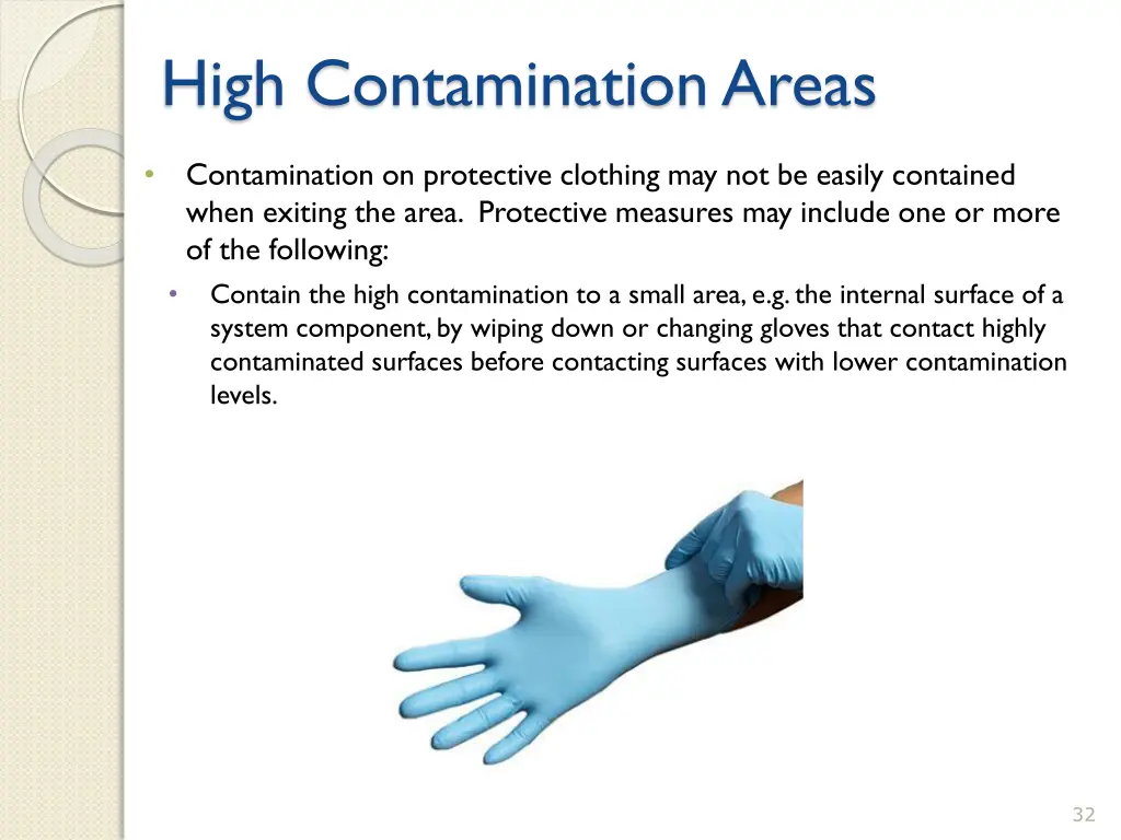 high contamination areas 2