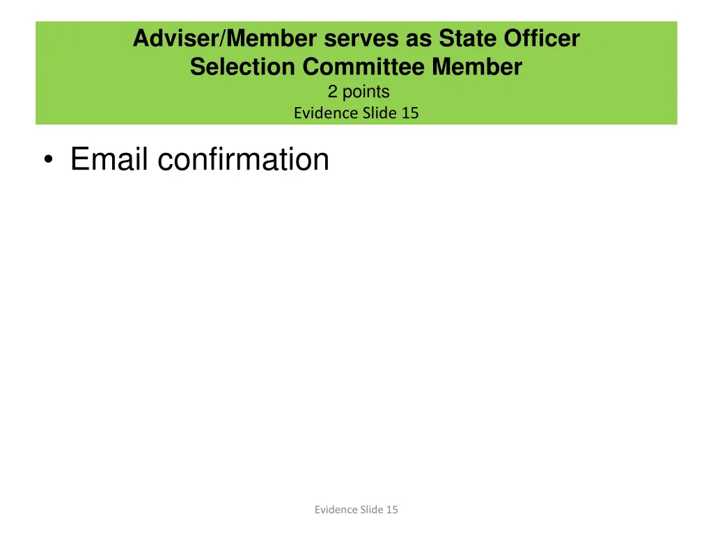 adviser member serves as state officer selection