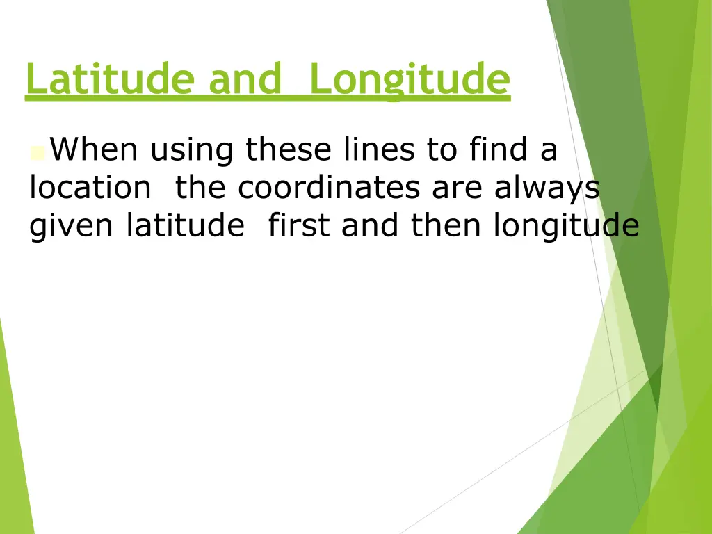 latitude and longitude 2