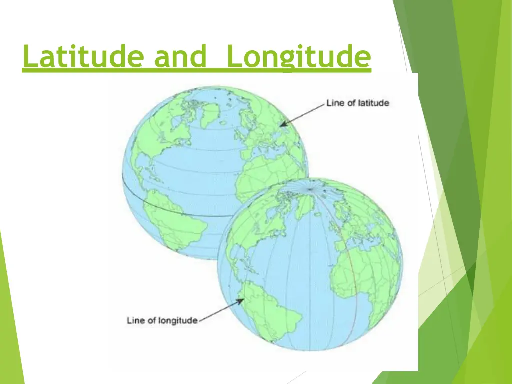 latitude and longitude