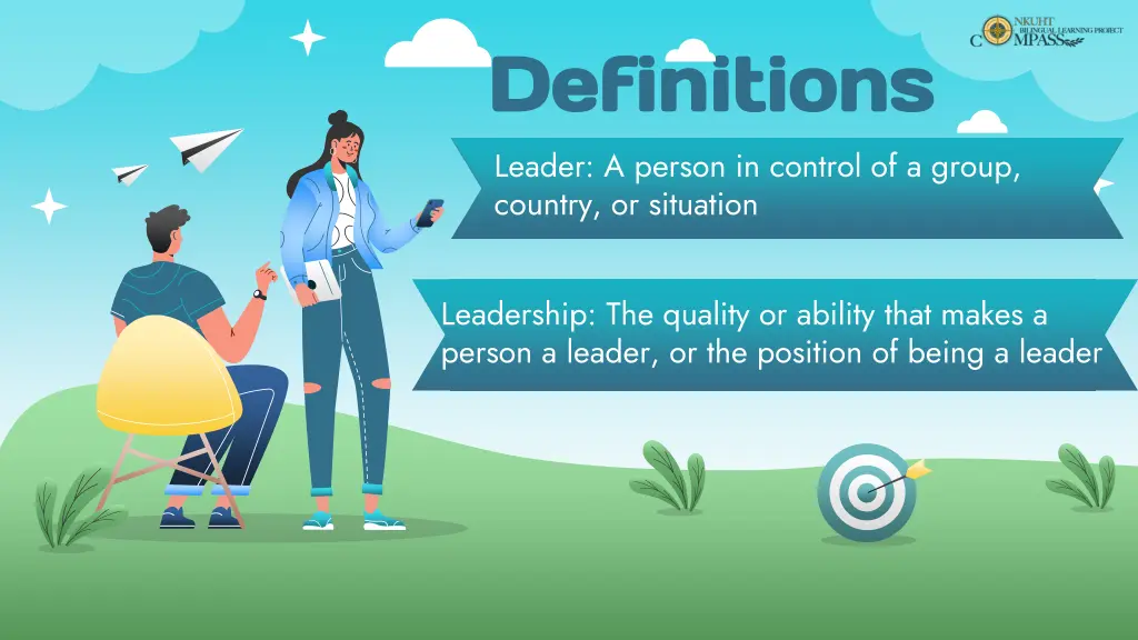 definitions definitions leader a person