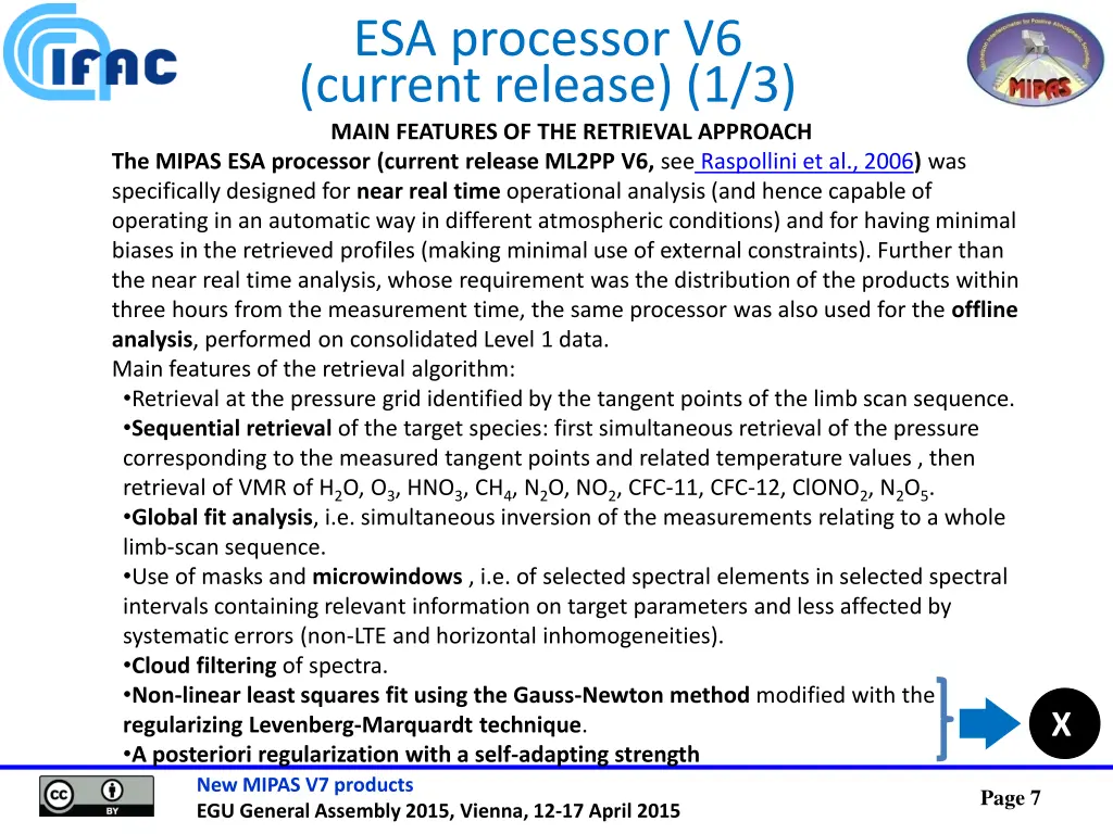 esa processor v6 current release 1 3 main