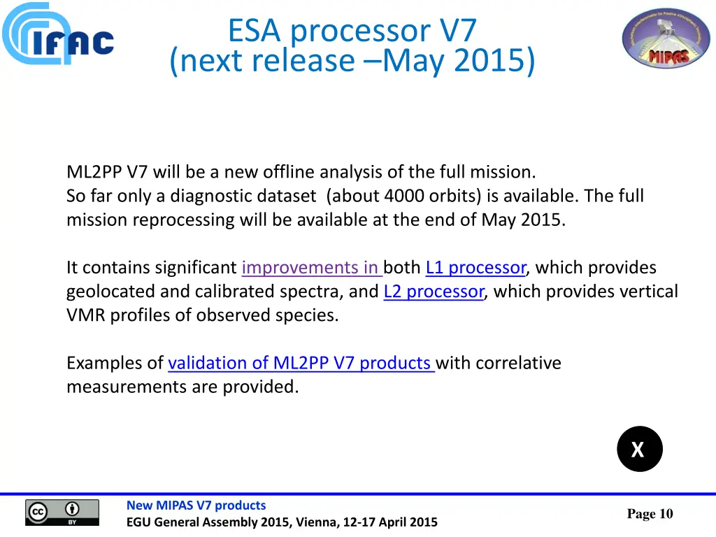 esa processor v7 next release may 2015