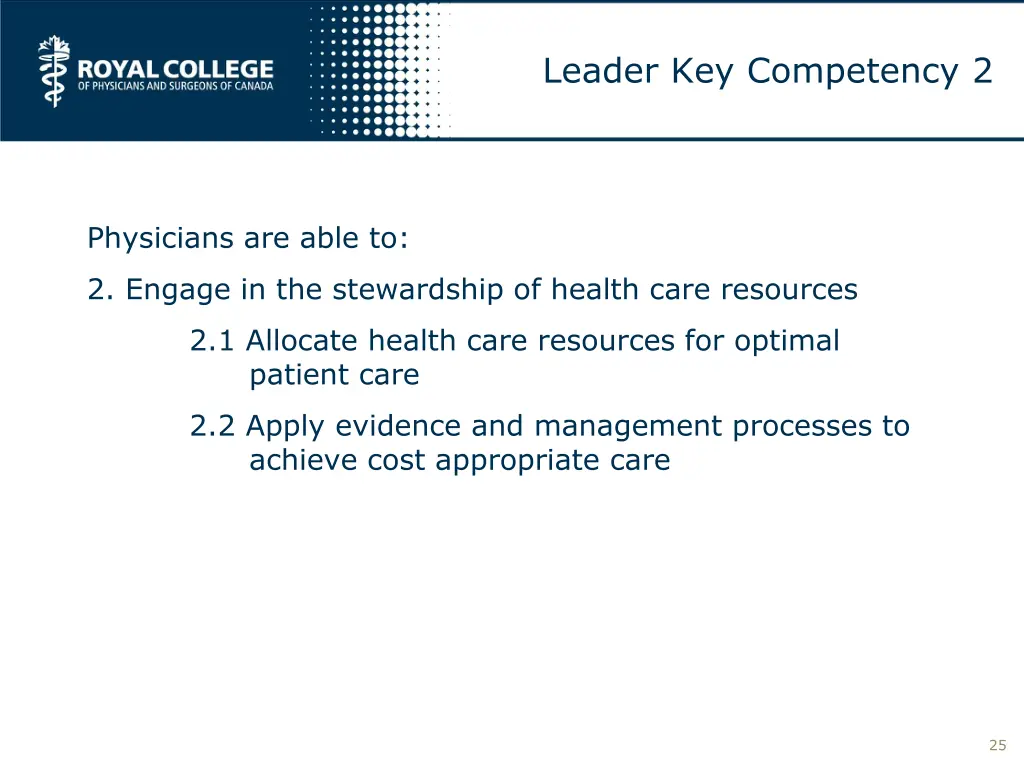 leader key competency 2