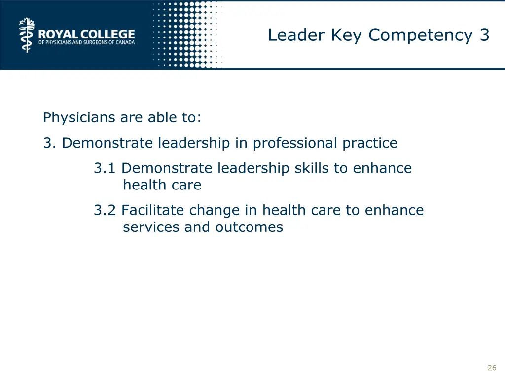 leader key competency 3