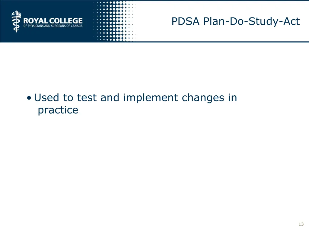 pdsa plan do study act