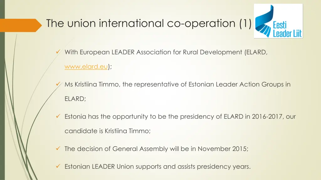 the union international co operation 1