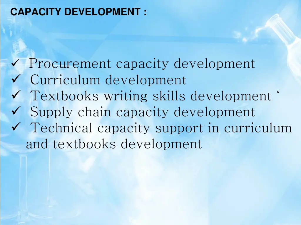 capacity development