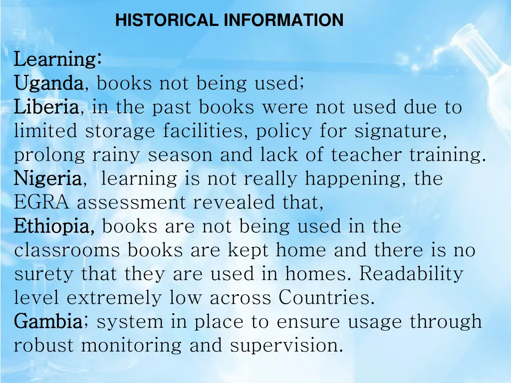 historical information 2