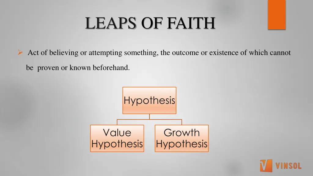 leaps of faith