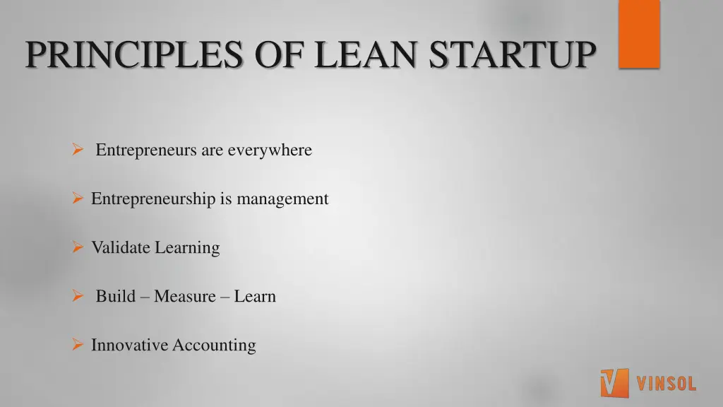 principles of lean startup