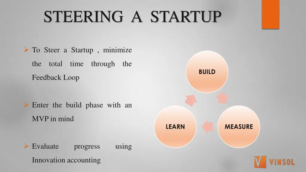 steering a startup