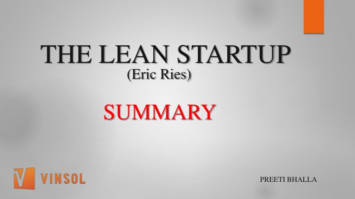 the lean startup eric ries