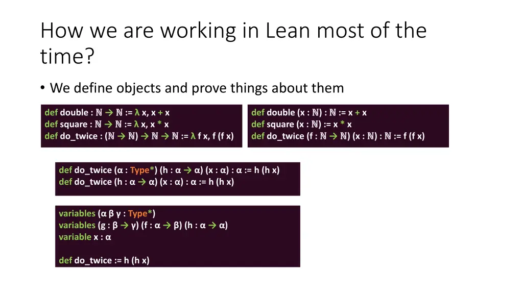 how we are working in lean most of the time