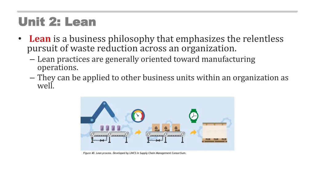 unit 2 lean unit 2 lean lean is a business