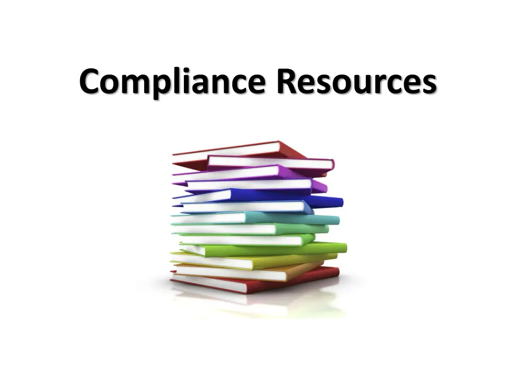 compliance resources