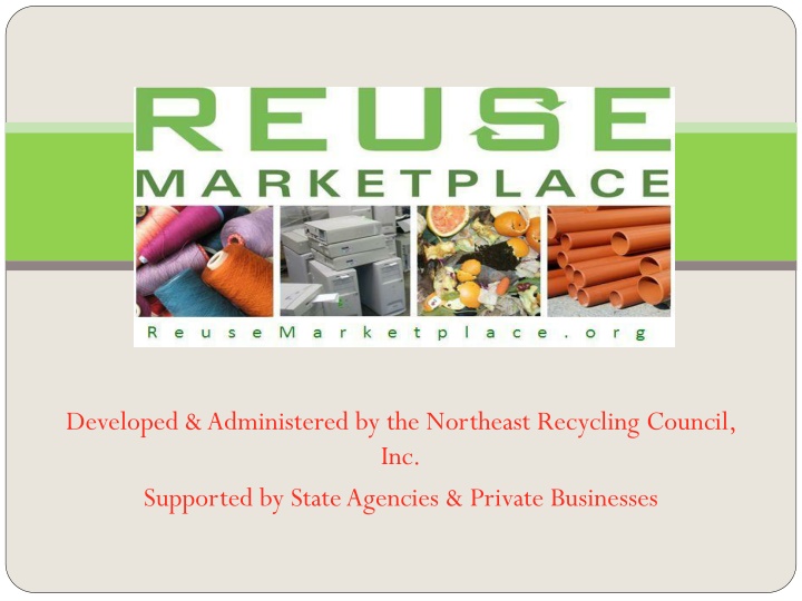 developed administered by the northeast recycling