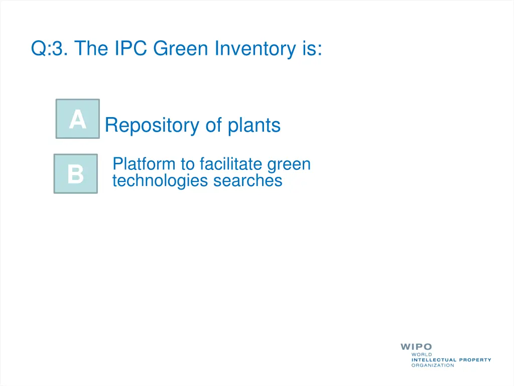 q 3 the ipc green inventory is