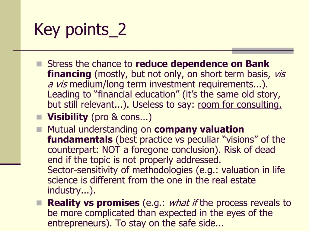 key points 2