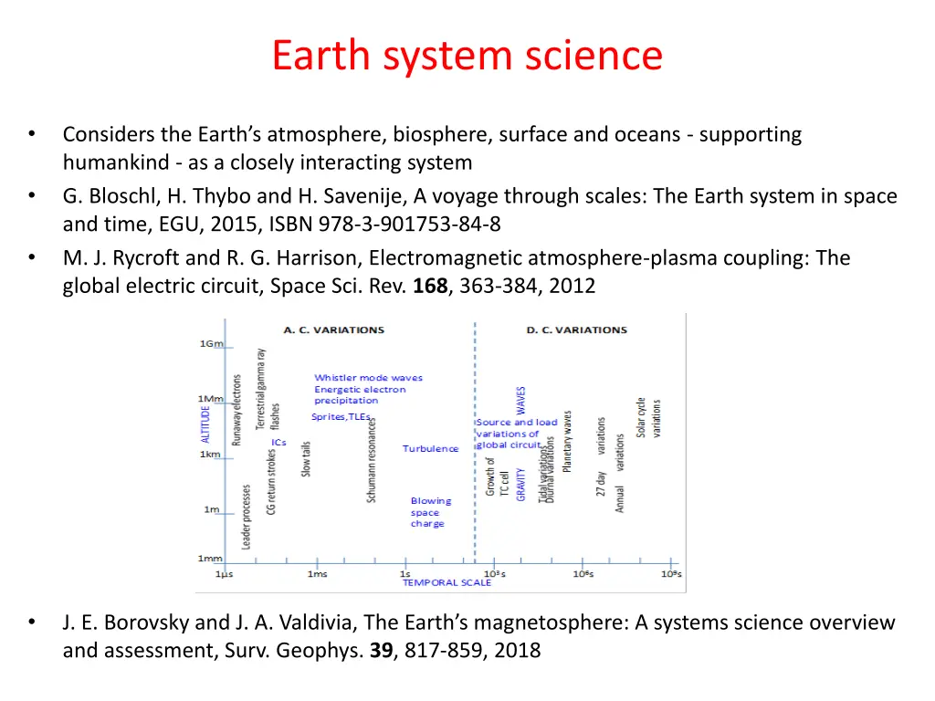 earth system science