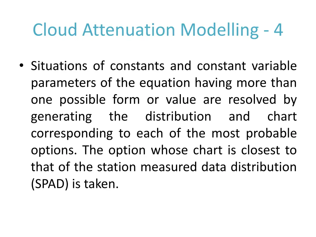 cloud attenuation modelling 4