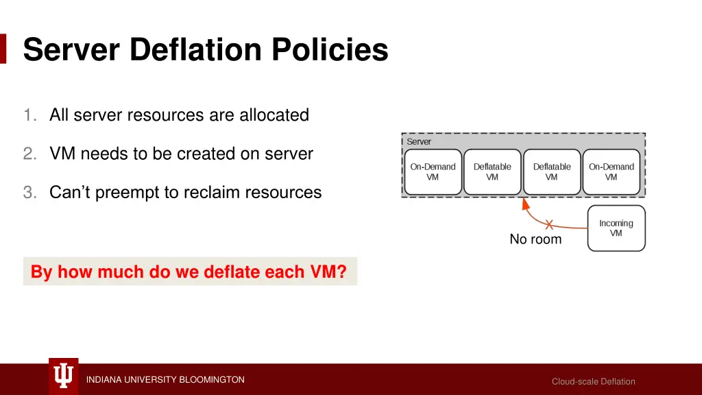 server deflation policies