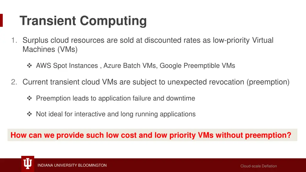 transient computing