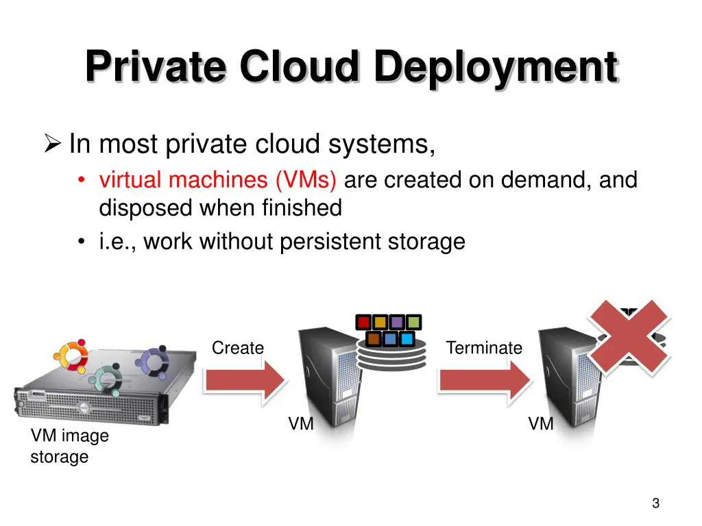 private cloud deployment