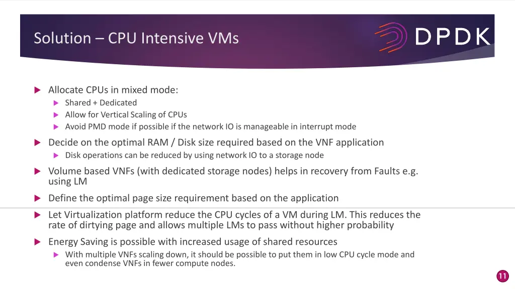 solution cpu intensive vms