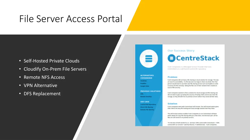 file server access portal