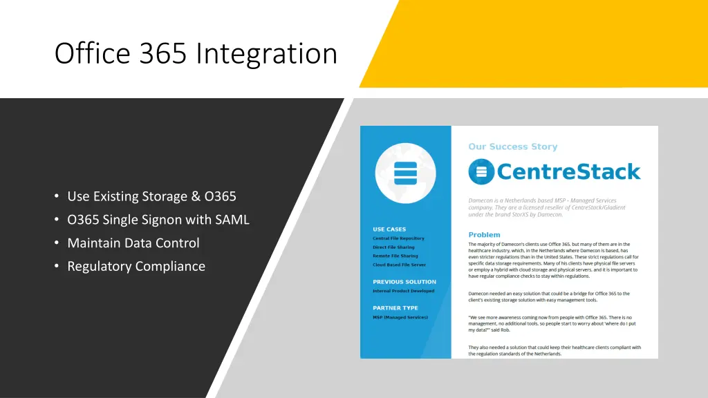 office 365 integration