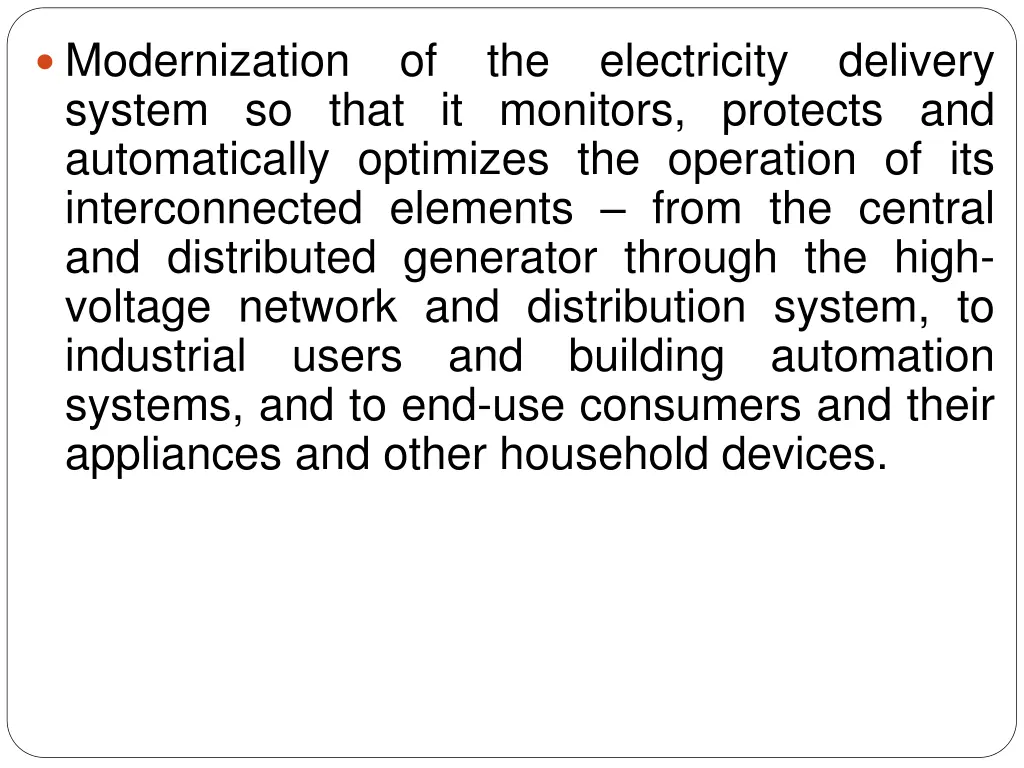 modernization system so that it monitors protects