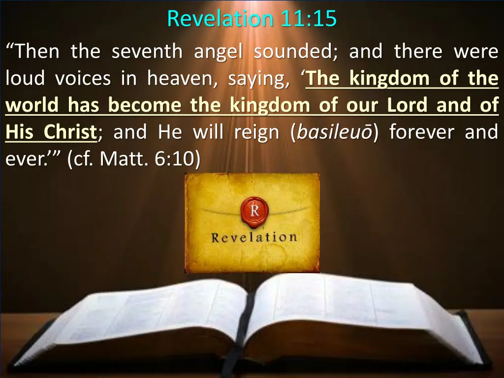 revelation 11 15