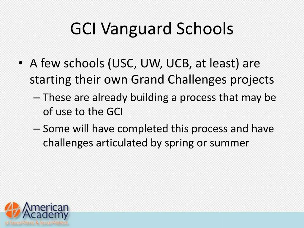 gci vanguard schools