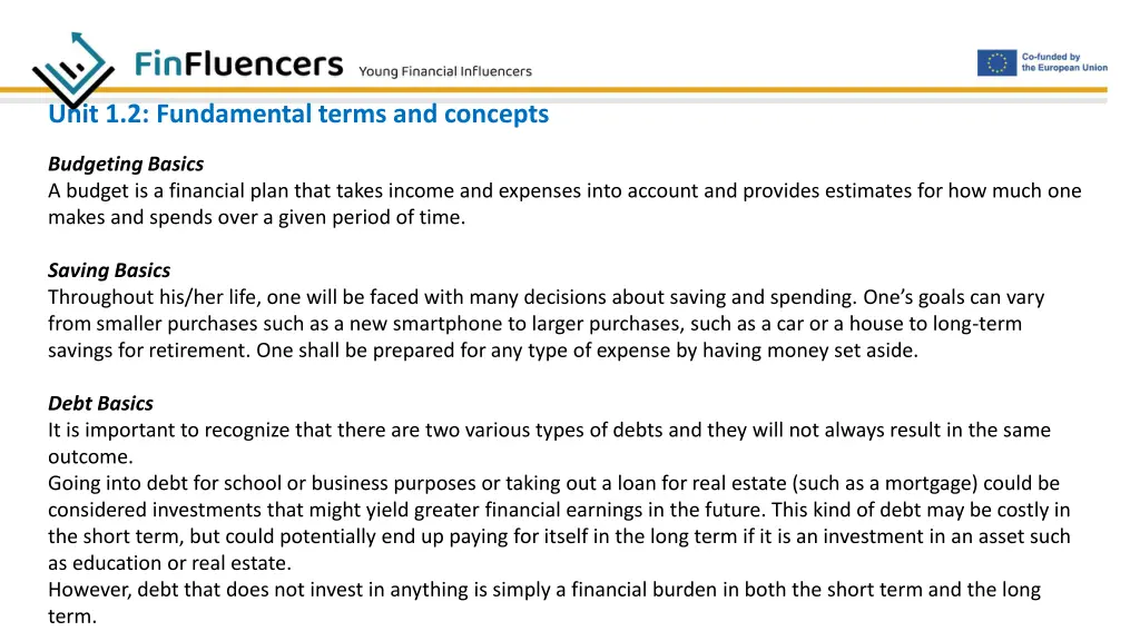 unit 1 2 fundamental terms and concepts 1