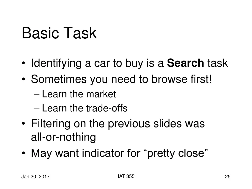 basic task