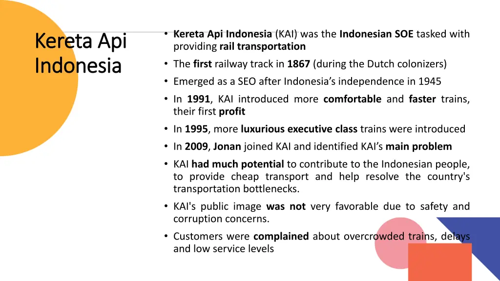 kereta api indonesia kai was the indonesian