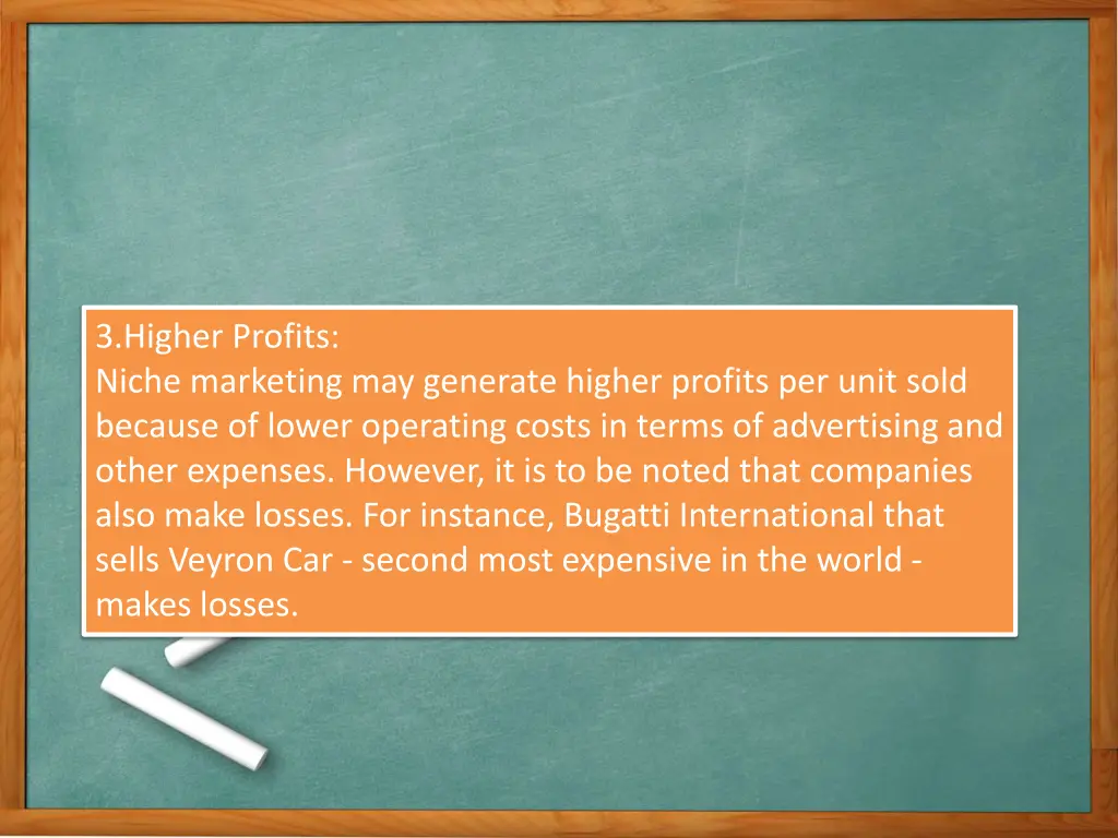 3 higher profits niche marketing may generate