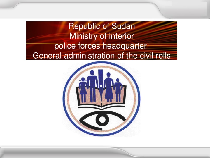 republic of sudan ministry of interior police